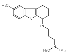 N',N'-dimethyl-N-(6-methyl-2,3,4,9-tetrahydro-1H-carbazol-1-yl)propane-1,3-diamine Structure