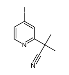 2-(4-iodopyridin-2-yl)-2-Methylpropanenitrile picture