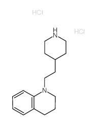 1-[2-(4-Piperidinyl)ethyl]-1,2,3,4-tetrahydroquinoline dihydrochloride结构式
