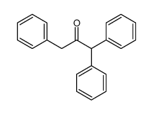 1,1,3-triphenylpropan-2-one Structure