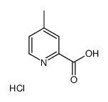 4-甲基甲酸吡啶盐酸盐结构式
