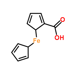 ferrocenecarboxylic acid Structure