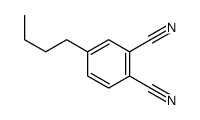 4-butylbenzene-1,2-dicarbonitrile Structure