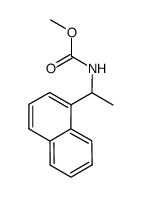 methyl (1-(naphthalen-1-yl)ethyl)carbamate Structure