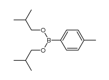diisobutoxy-p-tolyl-borane结构式