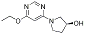 (S)-1-(6-乙氧基-嘧啶-4-基)-吡咯烷-3-醇结构式