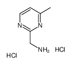 (4-methylpyrimidin-2-yl)methanamine,dihydrochloride Structure