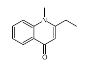 2-ethyl-1-methylquinolin-4-one Structure