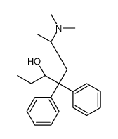 (-)-α-Methadol Structure