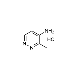 3-Methylpyridazin-4-amine hydrochloride Structure