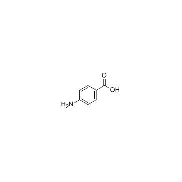 4-Aminobenzoic acid جوړښت