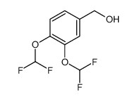 [3,4-bis(difluoromethoxy)phenyl]methanol Structure