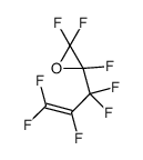 2,2,3-trifluoro-3-(1,1,2,3,3-pentafluoroprop-2-enyl)oxirane Structure