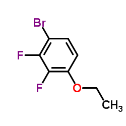 4-溴-2,3-二氟苯乙醚结构式