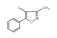 4-碘-3-甲基-5-苯异噁唑结构式