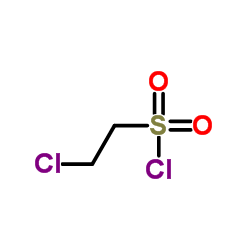 2-氯乙烷磺酰氯结构式