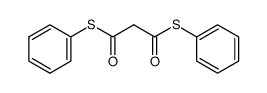 Dithiomalonsaeure-S,S'-diphenylester Structure