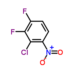 2-氯-3,4-二氟硝基苯结构式