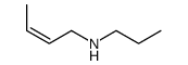 N-propylbut-2-en-1-amine结构式