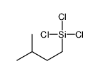 trichloro(3-methylbutyl)silane Structure