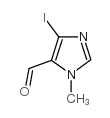 4-碘-1-甲基-1H-咪唑-5-甲醛结构式