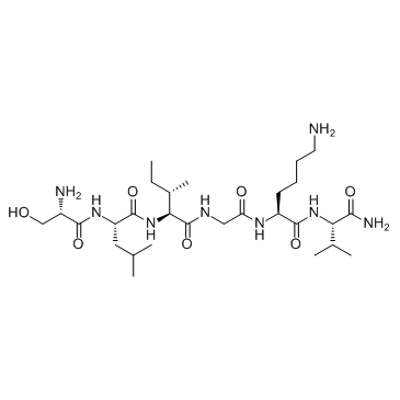 蛋白酶激活的受体-2,酰胺结构式
