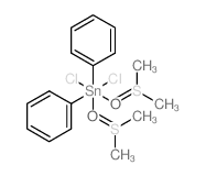 Tin,dichlorodiphenylbis[(sulfinyl-kO)bis[methane]]- (9CI) Structure