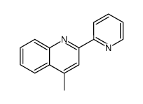 4-methyl-2-(α-pyridyl)quinoline Structure