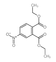 diethyl 4-nitrobenzene-1,2-dicarboxylate Structure
