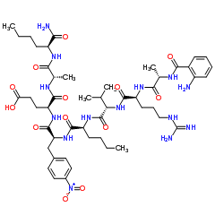 Anthranilyl-HIV Protease Substrate V trifluoroacetate salt Structure