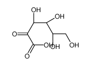 2-Keto-D-gulonic acid Structure