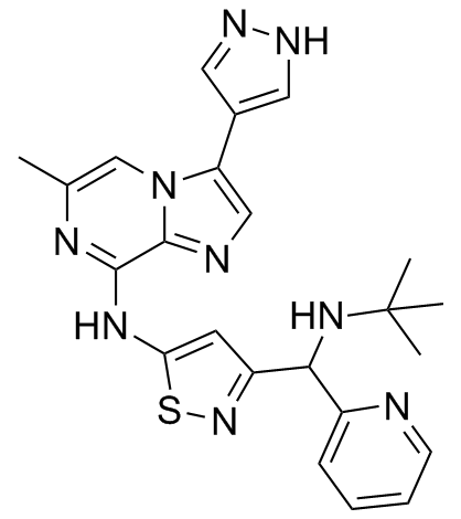 Aurora抑制剂1结构式
