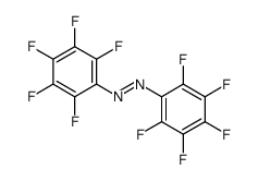 Diazene, bis(pentafluorophenyl)- Structure