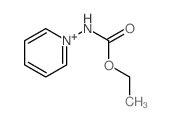 Pyridinium,1-[(ethoxycarbonyl)amino]-, inner salt结构式