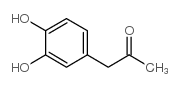 3,4-二羟基苯基-2-丙酮结构式