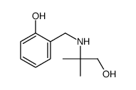 2-[[(1-hydroxy-2-methylpropan-2-yl)amino]methyl]phenol结构式