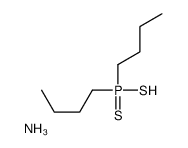 Dibutylphosphinodithioic acid ammonium salt结构式