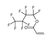 Perfluorobutyl acrylate Structure