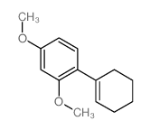 Benzene,1-(1-cyclohexen-1-yl)-2,4-dimethoxy-结构式