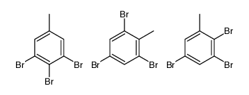 1,2,3-tribromo-5-methylbenzene,1,2,5-tribromo-3-methylbenzene,1,3,5-tribromo-2-methylbenzene结构式