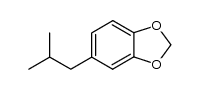 5-isobutyl-benzo[1,3]dioxole结构式