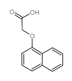 1-naphthoxyacetic acid Structure