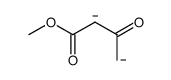dianion of methyl acetoacetate Structure