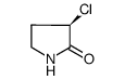 (R)-3-chloro-2-pyrrolidinone Structure