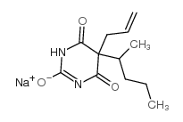 司可巴比妥钠结构式