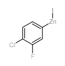 4-氯-3-氟苯基碘化锌结构式