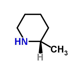(S)-(+)-2-甲基哌啶结构式