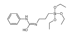 1-phenyl-3-(3-triethoxysilylpropyl)urea结构式