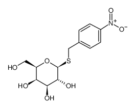 p-Nitrobenzyl 1-Thio-D-galactopryranoside Structure