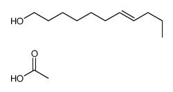 acetic acid,undec-7-en-1-ol结构式